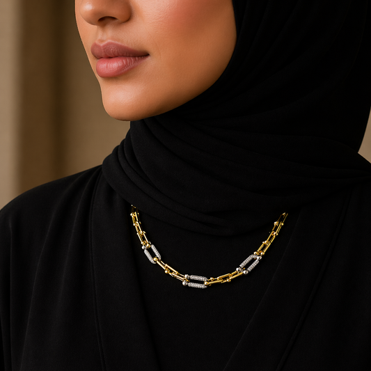 سلسلة لمسات مزدوجة بتصميم فاخر