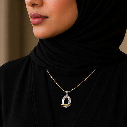 طقم كامل مرسع بالزريكون