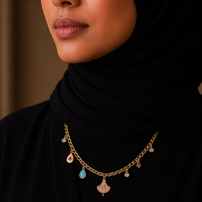 سلسلة لمسات ملونة راقية